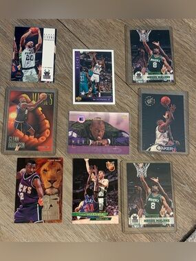 90s Vintage Milwaukee Bucks Basketball Card Lot